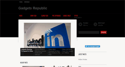 Desktop Screenshot of gadgetsrepublic.com